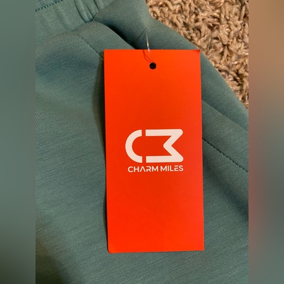 NWT Women’s Shorts Green Athletic Shorts for Running Lounge Shorts Size Large - Picture 3 of 6